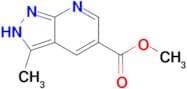 Methyl 3-methyl-1H-pyrazolo[3,4-b]pyridine-5-carboxylate