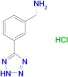 [3-(1H-tetrazol-5-yl)benzyl]amine hydrochloride