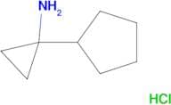 (1-cyclopentylcyclopropyl)amine hydrochloride