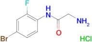 N~1~-(4-bromo-2-fluorophenyl)glycinamide hydrochloride