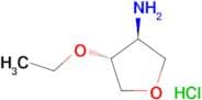 [(3S,4R)-4-ethoxytetrahydro-3-furanyl]amine hydrochloride