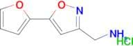 {[5-(2-furyl)-3-isoxazolyl]methyl}amine hydrochloride