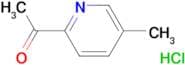 1-(5-methyl-2-pyridinyl)ethanone hydrochloride