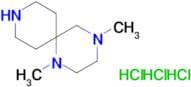 1,4-dimethyl-1,4,9-triazaspiro[5.5]undecane trihydrochloride