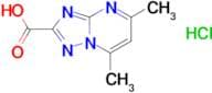 5,7-dimethyl[1,2,4]triazolo[1,5-a]pyrimidine-2-carboxylic acid hydrochloride
