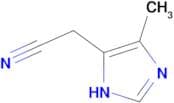 (5-methyl-1H-imidazol-4-yl)acetonitrile