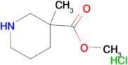 Methyl 3-methyl-3-piperidinecarboxylate hydrochloride