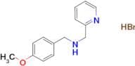 (4-methoxybenzyl)(2-pyridinylmethyl)amine hydrobromide