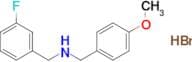 (3-fluorobenzyl)(4-methoxybenzyl)amine hydrobromide