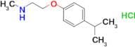 [2-(4-isopropylphenoxy)ethyl]methylamine hydrochloride