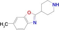6-methyl-2-piperidin-4-yl-1,3-benzoxazole