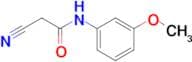 2-cyano-N-(3-methoxyphenyl)acetamide