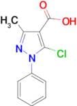 5-chloro-3-methyl-1-phenyl-1H-pyrazole-4-carboxylic acid