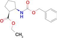 ETHYL (1S,2R)-2-(CBZ-AMINO)CYCLOPENTANECARBOXYLATE