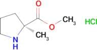 (S)-METHYL 2-METHYLPYRROLIDINE-2-CARBOXYLATE HCL