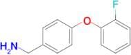 1-[4-(2-fluorophenoxy)phenyl]methanamine