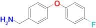 1-[4-(4-fluorophenoxy)phenyl]methanamine