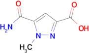 5-(aminocarbonyl)-1-methyl-1H-pyrazole-3-carboxylic acid