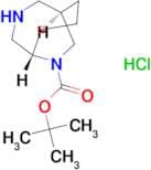 Tert-butyl rac-(1S,5R)-3,9-diazabicyclo[3.3.2]decane-9-carboxylate hydrochloride