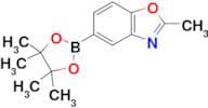 2-Methyl-5-(4,4,5,5-tetramethyl-1,3,2-dioxaborolan-2-yl)benzo[d]oxazole