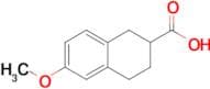 6-Methoxy-1,2,3,4-tetrahydronaphthalene-2-carboxylic acid