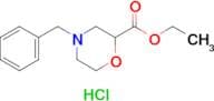 Ethyl 4-benzylmorpholine-2-carboxylate hydrochloride