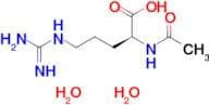 (S)-2-Acetamido-5-guanidinopentanoic acid dihydrate