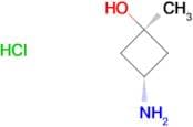 Trans-3-Amino-1-methylcyclobutanol hydrochloride
