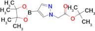 Tert-Butyl 2-(4-(4,4,5,5-tetramethyl-1,3,2-dioxaborolan-2-yl)-1H-pyrazol-1-yl)acetate