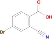 4-Bromo-2-cyanobenzoic acid