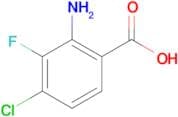 2-Amino-4-chloro-3-fluorobenzoic acid