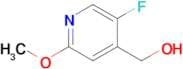 (5-Fluoro-2-methoxypyridin-4-yl)methanol