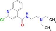 2-Chloro-N-(2-(diethylamino)ethyl)quinoline-4-carboxamide