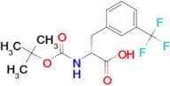 (R)-2-((tert-Butoxycarbonyl)amino)-3-(3-(trifluoromethyl)phenyl)propanoic acid
