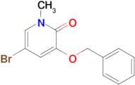 3-(Benzyloxy)-5-bromo-1-methylpyridin-2(1H)-one