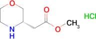 (S)-Methyl 2-(morpholin-3-yl)acetate hydrochloride