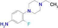 4-(4-Ethylpiperazin-1-yl)-3-fluoroaniline