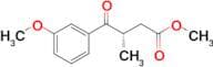 (S)-Methyl 4-(3-methoxyphenyl)-3-methyl-4-oxobutanoate