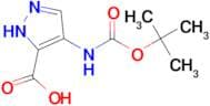 4-[[(1,1-DIMETHYLETHOXY)CARBONYL]AMINO]-1H-PYRAZOLE-3-CARBOXYLIC ACID
