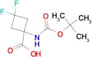 1-(Boc-amino)-3,3-difluorocyclobutanecarboxylic acid