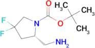 (S)-1-BOC-2-(AMINOMETHYL)-4,4-DIFLUOROPYRROLIDINE