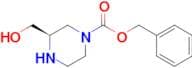 (R)-BENZYL 3-(HYDROXYMETHYL)PIPERAZINE-1-CARBOXYLATE