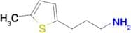 3-(5-METHYLTHIOPHEN-2-YL)PROPAN-1-AMINE