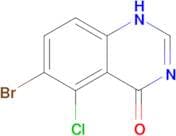 6-BROMO-5-CHLORO-3H-QUINAZOLIN-4-ONE