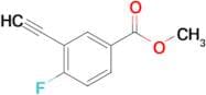 METHYL 3-ETHYNYL-4-FLUOROBENZOATE