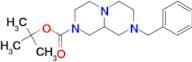 TERT-BUTYL 8-BENZYLHEXAHYDRO-1H-PYRAZINO[1,2-A]PYRAZINE-2(6H)-CARBOXYLATE