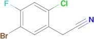 5-BROMO-2-CHLORO-4-FLUOROBENZYL CYANIDE