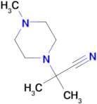 2-METHYL-2-(4-METHYLPIPERAZIN-1-YL)PROPANENITRILE