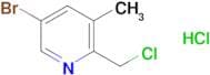 5-BROMO-2-(CHLOROMETHYL)-3-METHYLPYRIDINE HCL