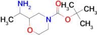 TERT-BUTYL 2-(1-AMINOETHYL)MORPHOLINE-4-CARBOXYLATE